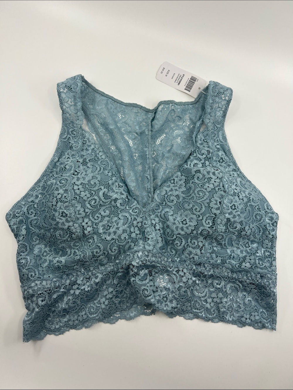 Soma Blue Aura Lace Racerback Bralette